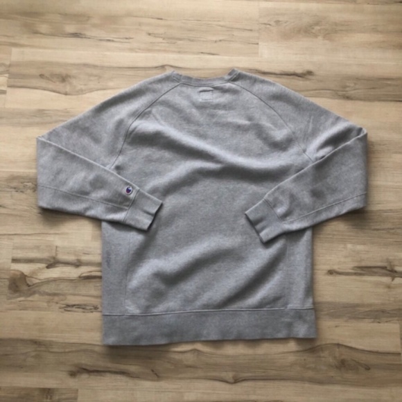 Grey Champion Crewneck Pullover Sweater - Picture 2 of 6